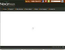 Tablet Screenshot of nexaninc.com